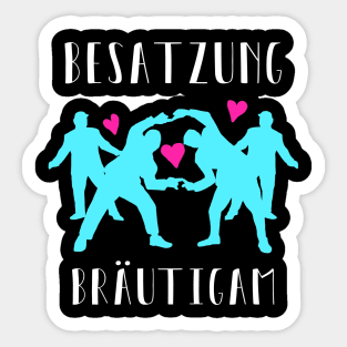 Pleasure Marriage JGA Wedding Ceremony Sause Sticker